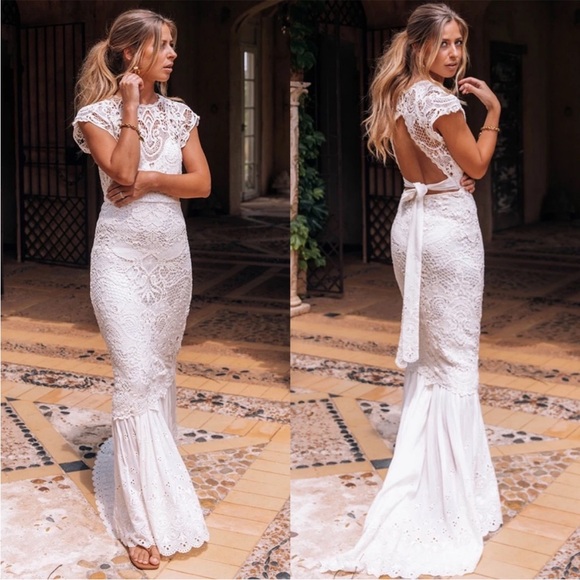 🆕✨ NWT Spell Bride BROOKLYN GOWN - Picture 8 of 10